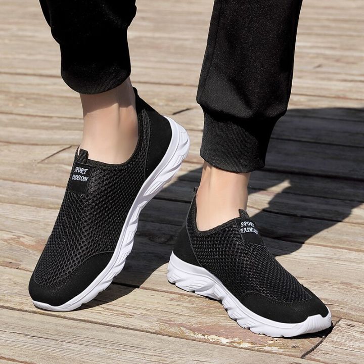 black-men-s-sneakers-big-size-shoes-lightweight-loafers-mesh-tennis-shoes-casual-shoes-non-slip-sports-training-slip-on-shoes