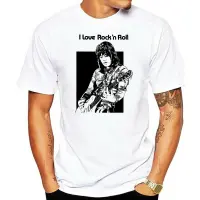 เสื้อยืดแขนสั้นสำหรับผู้ชาย Joon Jett - I Love Rock N Roll