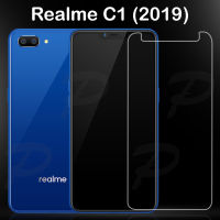 ฟิล์มกระจก นิรภัย เรียวมี ซี1 (2019) ไม่เต็มจอ กาวเต็มแผ่น Tempered Glass Screen For Realme C1 (2019) (6.2") Clear