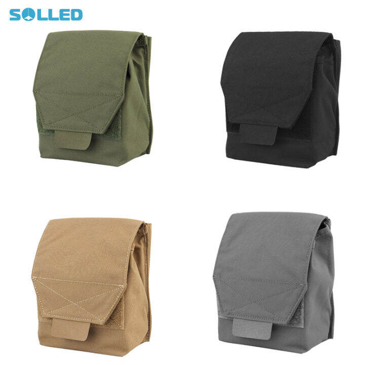 WoSporT Molle Tactical Admin Pouch Vest Admin Pouch Drop Pouch Tactical Pouch For Plate Chest