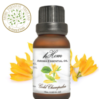 hHom น้ำมันหอมระเหยกลิ่น ดอก จำปา hHom Aroma Essential Oil Golden Champaca 15ml.