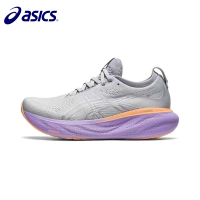 Asics รองเท้าวิ่งแบบแอโรบิกเบาระบายอากาศได้เฉียบ,รองเท้าวิ่งวิ่งรองรับแรงกระแทกวิ่งมาราธอน Nimbus25ใหม่รองเท้าวิ่ง