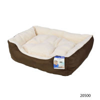 Kanimal Earthy Pet Bed ที่นอนสุนัข ที่นอนแมว เบาะนอนนุ่มพิเศษ สำหรับสุนัขและแมว Size M ขนาด 61x47x17 ซม.