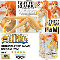 Model โมเดล งานแท้ 100% แมวทอง Banpresto จากการ์ตูนเรื่อง One piece วันพีซ เต็มพิกัดสลัดจอมลุย Glitter &amp; Glamours Shiny Venus Nami นามิ ชุดชั้นใน Ver Original from Japan Figure ฟิกเกอร์ Anime อนิเมะ การ์ตูน มังงะ Doll ตุ๊กตา คอลเลกชัน manga