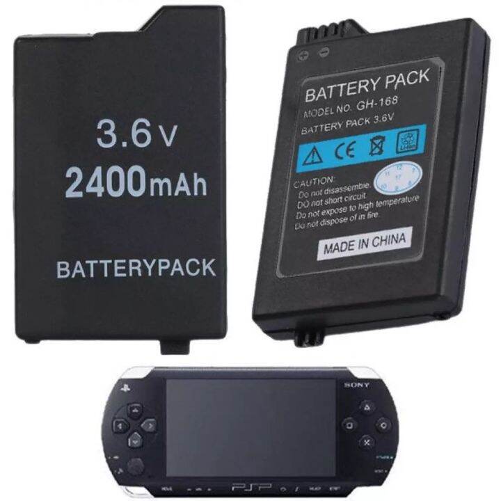 3.6V Lithium Battery 2400mAH For Sony PSP 2000 / 3000 / 3001 / 3003 / 3004 Lazada PH