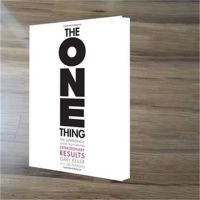 The ONE Thing Gary KellerIn เวอร์ชั่นภาษาอังกฤษ/จีนหนังสือกระดาษ