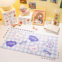 （A LOVABLE） KawaiiMouse PadPUDesktop Oil-Proof Non-Slip Desk Mat KawaiiAccessories Students Writing Pad