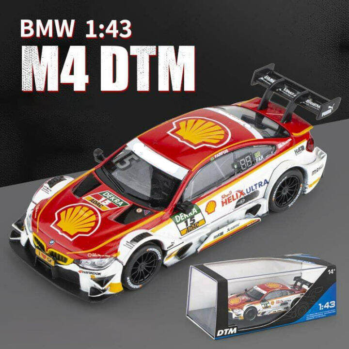 1-43-m4-dtm-พร้อมกล่องแสดงล้อแม็กรถยนต์-d-iecasts-และของเล่นยานพาหนะรถรุ่นขนาดเล็กขนาดรุ่นรถสำหรับเด็ก