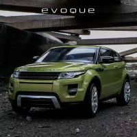 รถของเล่น1:24รถแลนด์โรเวอร์ Evoque SUV โมเดลรถโลหะผสมแบบจำลองขนาดเล็กรถของเล่นโลหะของขวัญสำหรับเด็กคอลเลกชันรถ