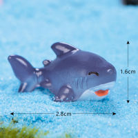 Marine Animal Shark Whale Sea Fish Model Bonsai Figurine Miniature Fairy Garden Decoration DIY Dollhouse Accessories Home Decor