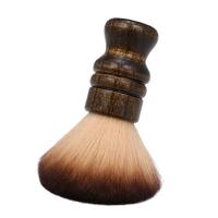 High Quality Wooden Handle Barber Neck Brush /Neck Duster Brush/Hairdressing Neck Duster Salon Hair Cleaning Tools