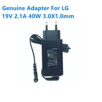 2ปีของแท้19V 2.1A 40W 3.0X1.0Mm LCAP48 BK LCAP48 WK WA 40G19FS AC Power Adapter สำหรับ LG กรัม15Z960 14Z970 15Z980แล็ปท็อปชาร์จ