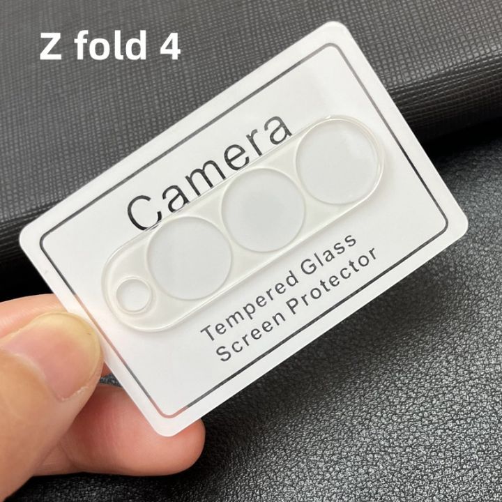 กระจกเทมเปอร์เลนส์กล้องถ่ายรูปสำหรับ-samsung-galaxy-z-flip-4ฟิล์มกันรอยหน้าจอแบบใส-fold4-flip4ฟิล์มปกป้องป้องกันเต็มพื้นที่3มิติ