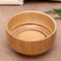 Natural Bamboo Bowl Micro Business Drainage Tableware Kitchen Tool Bamboo Tableware Childrens Bowl