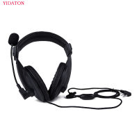 หูฟังวิทยุ Heavy Duty ชุดหูฟังคู่ Earmuff ชุดหูฟังสำหรับ TK-3107 BAOFENG UV-5R วิทยุหมวกกันน็อค PTT VOX หูฟัง