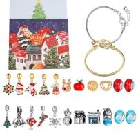 Christmas Advent Calendar Bracelets 24 DaysMakeup Advent Calendar 2023 Makeup Advent Calendar 2023 with 22 Charm Beads 2 Bracelets for Kids masterly