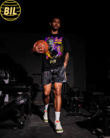 BIL  ซูเปอร์สตาร์ NBA Kobe สตรีทแฟชั่นฮิปฮอปย้อนยุคสไตล์อเมริกัน   เสื้อยืดผู้ชาย T-shirt เสื้อยืดถูกๆ