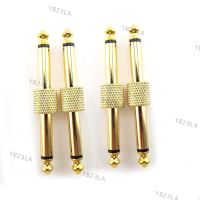 6.35mm 6.5mm Mono Audio Adapter Male Jack Plug Plug Connector Guitar Effect Pedals Instrument Convert Patch AdaptorYB23TH