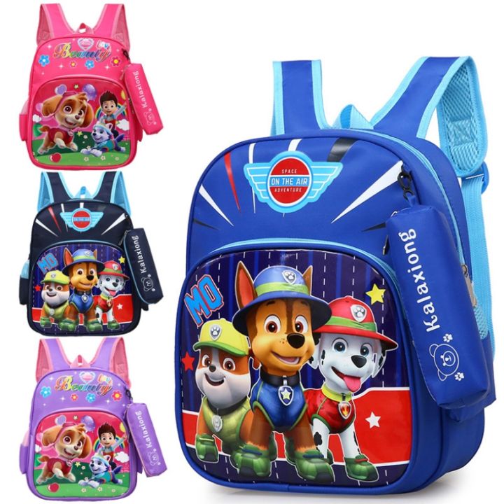 [Nico Apparel] Paw Patrol Cartoon Anime Children backpack Skye Everest ...