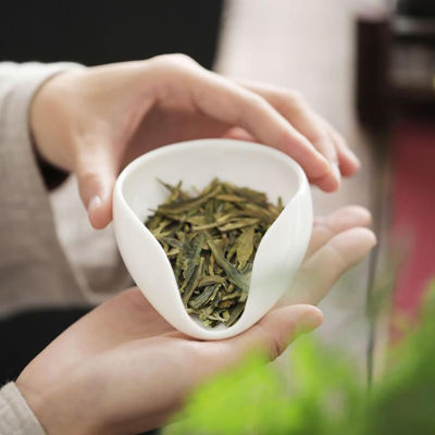 yizhuoliang กาแฟและชาเครื่องมือเซรามิคช้อนชาเซรามิคอุปกรณ์เสริมจีนกังฟูชา