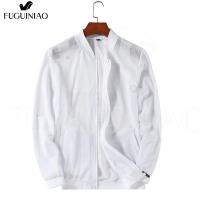 Fgn/fuguiniaoเสื้อแจ็กเก็ตสำหรับผู้ชาย,เสื้อแจ็กเก็ตกันแดดระบายอากาศได้ดีบางมากสำหรับสวมใส่ในฤดูร้อน