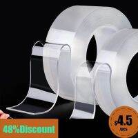 1/2/3/5M Nano Tape Double-sided Adhesive Tape Bathroom And Kitchen Sealing Tape  transparenteReutiliz DecorativeTapes