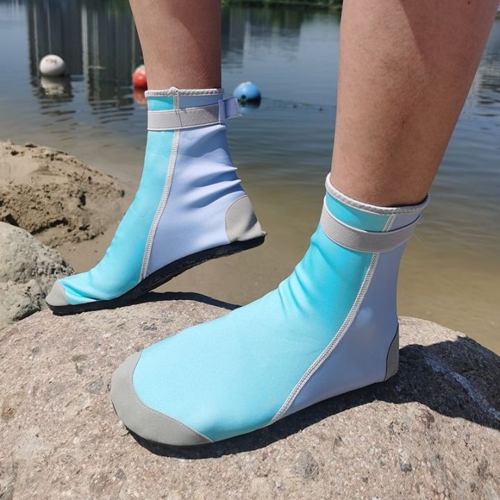 hot-sale-high-tube-beach-shoes-and-for-men-women-breathable-non-slip-quick-drying-childrens-upstream-swimming-soft-soled-seawater