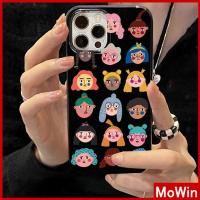 เข้ากันได้สำหรับ เคสไอโฟน เคสไอโฟน11 เคสโทรศัพท์ 13 pro max เคส iPhone ซิลิโคนนุ่มสีดำเคลือบเงา เคสกันกระแทกกล้องป้องกันการ์ตูนน่ารัก A