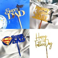 Best Dad Happy Birthday Gold Super Father for Daddy Decorations New