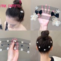 Women Inserted Comb Hair Clip Broken Hair Sorting Tool Pull Comb Women Back Head Spoon Hair Comb Headwear Insert Comb