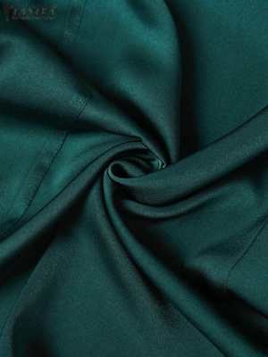 ชุดกางเกงทรงหลวมแฟชั่น L-1สำหรับผู้หญิงเสื้อเชิ้ตแขนยาว ZANZEA 2023ตัวชุดใส่ไปสำนักงานไซส์ใหญ่กางเกงขาม้าชุดวอร์มเสื้อผ้าแนวสตรีท