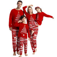 Mom Girls Look Women Men Red Set Boys Son Dad Pajamas Family Matching