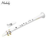 Muslady White Pocket MINI Sax Portable พร้อมกระเป๋าหิ้ว