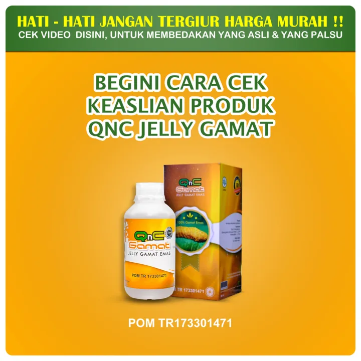 QNC JELLY GAMAT Herbal Multikhasiat Obat Oles Uci Uci Jendolan Benjolan