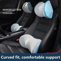 Car Neck Headrest Pillow Lumbar Support Car Accessories Cushion Auto Seat Head Support Neck Protector Automobiles Seat Neck Rest Seat Cushions