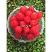 Mứt Cherry Đỏ Vàng  Trái Lý  - 500G