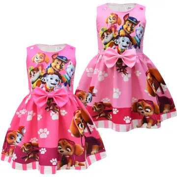 Paw patrol girl top birthday dress