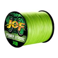 JOF 4 Strand 300m Multifilament Braided Fishing Line Japanese Invisible Speckle Wire Accessories Sea Carp PE Floating Tackle Fishing Lines