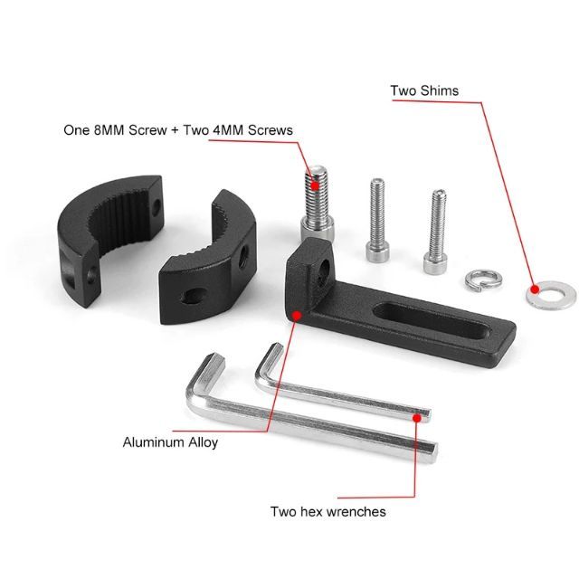 ขาจับไฟสปอตไลท์รุ่น360-แกนสไล-ขนาด20-31mm-ราคาต่อ-1คู่-มี2ข้าง-บริการเก็บเงินปลายทาง