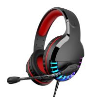 M18 Gaming Headphones Luminous Colorful Headphones 3.5mm Stereo Earphones Headset with Microphone Forlaptop/Pc Tablet