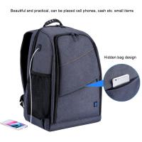 ส่งฟรี PULUZ Outdoor Backpack Camera Accessories Bag กระเป๋าเป้ สะพายหลัง กันน้ำ สำหรับเก็บกล้อง DSLR ดิจิตอล เลนส์ และอุปกรณ์ Camera Cases, Covers and Bags