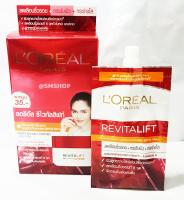 Loreal Day Cream SPF 23 PA+++ ลอรีอัล ปารีส รีไวทัลลิฟท์ เดย์ครีม (7 ml x 6 ซอง)