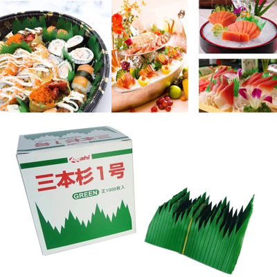 Nacha กล่องเบนโตะบารองแบบญี่ปุ่น1000ชิ้นหญ้าซูชิแบบทำมืออุปกรณ์ตกแต่งจานเบนโตะในครัว