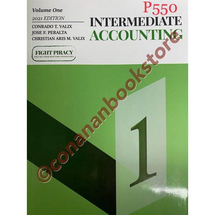 Valix (2021 And 2020 Edition): Intermediate Accounting Volume 1 To 3 ...