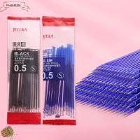 SHA6844204เครื่องเขียนอุปกรณ์การเขียน10ชิ้น/20ชิ้นเครื่องเขียน Pulpen Gel Hitam สีฟ้าหมึกจากธรรมชาติปากกาเจลลบได้ปากการีฟิลลบได้