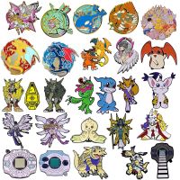 Digimon Adventure Creativity Hard Enamel Lapel Pin Collection Badge Backpack Collar Movie Jewelry Kids For Gifts