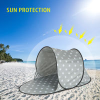 Automatic Outdoor Camping Tent Waterproof Anti UV Beach Tent Ultralight Pop Up Tent Summer Sea Sun Shelters Awning Sunshade