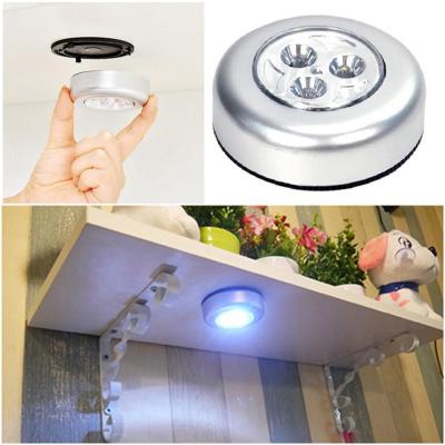 1Pcs แบบพกพา Led Light Clap ไฟ Touch Control Night Light ชาร์จ Push Stick บนโคมไฟ Stick Wall Light โคมไฟกลมขนาดเล็ก