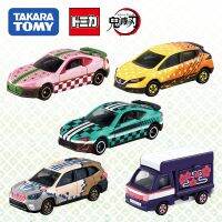 โมเดลรถคันเล็กอัลลอยด์ Takara Tomica โตโยต้าซูบารุ Mainan Mobil Sport SUV ทำจากใบมีดผีร่วมแบรนด์