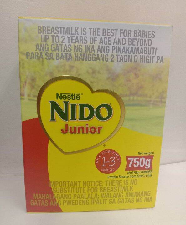 NIDO JR 13 Years Old 750G Lazada PH